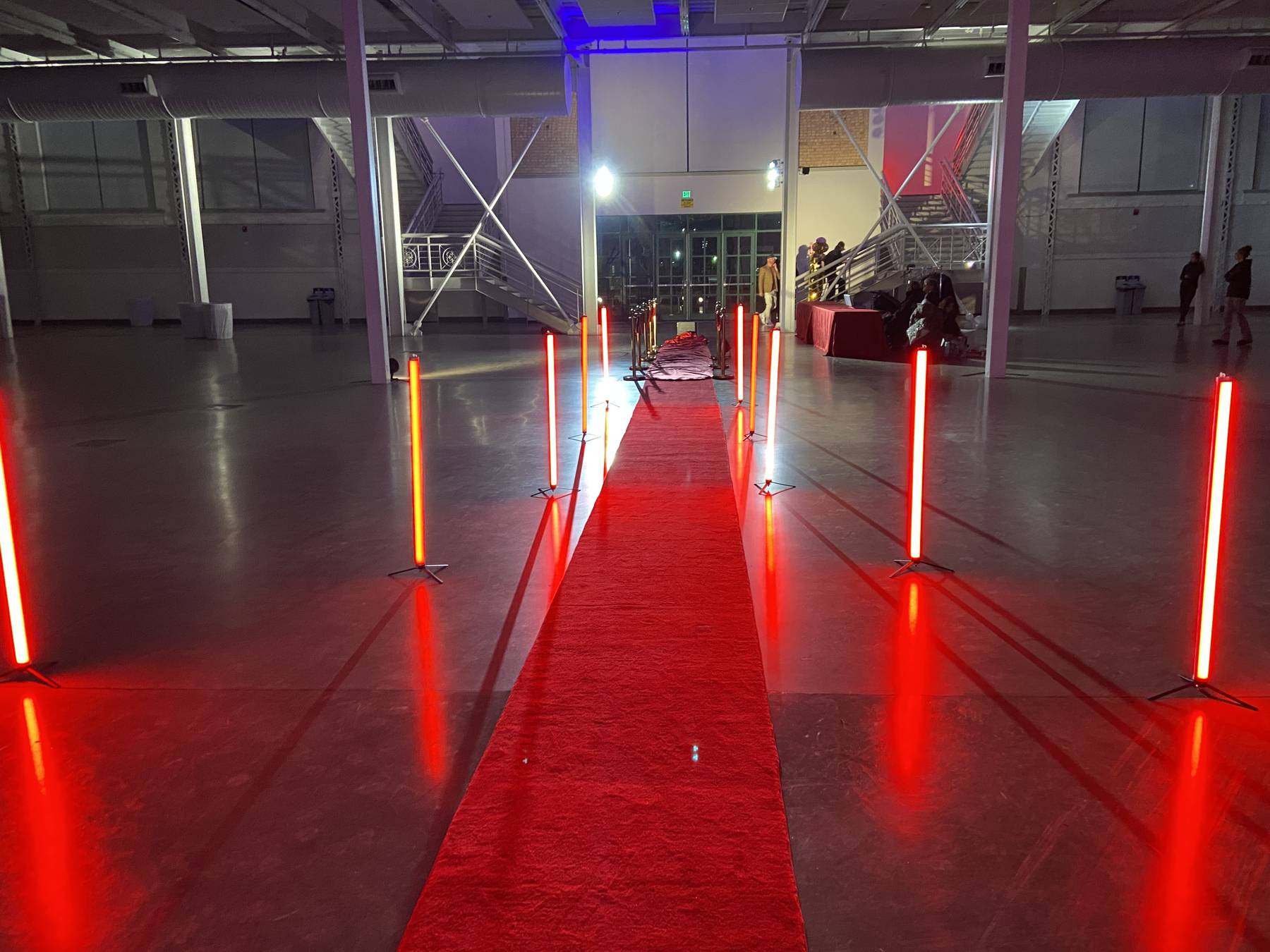 Red carpet event entrance produced by Reeverb Entertainment